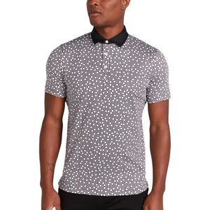 Redvanly Clyde Golf Polo Mens XL Tuxedo Black White